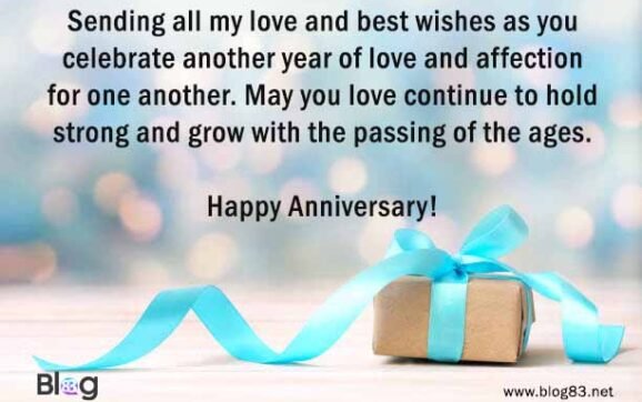 Anniversary wishes